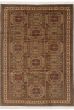 Traditional Brown Area rug 6x9 Turkish Hand-knotted 244720