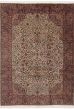 Traditional Ivory Area rug 6x9 Turkish Hand-knotted 244884