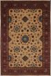 Bohemian  Traditional Ivory Area rug 6x9 Afghan Hand-knotted 271329
