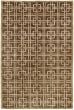 Carved  Transitional Brown Area rug 5x8 Nepal Hand-knotted 284476