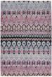 Casual  Transitional Purple Area rug 5x8 Indian Hand-knotted 286779
