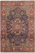 Bordered  Traditional Blue Area rug 10x14 Persian Hand-knotted 307781