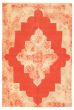 Flat-weaves & Kilims  Transitional Red Area rug 5x8 Turkish Flat-weave 315813