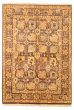 Bordered  Traditional Red Area rug 5x8 Pakistani Hand-knotted 318196