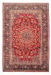Bordered  Traditional Red Area rug 8x10 Persian Hand-knotted 322967