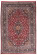 Bordered  Traditional Red Area rug 6x9 Persian Hand-knotted 323945