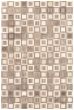 Accent  Transitional Grey Area rug 4x6 Argentina Handmade 340314