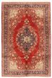 Bordered  Traditional Red Area rug 8x10 Turkish Hand-knotted 347726