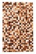 Accent  Transitional Brown Area rug 5x8 Argentina Handmade 350721