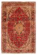 Bordered  Traditional Red Area rug 3x5 Persian Hand-knotted 366442