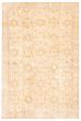 Transitional  Vintage Ivory Area rug 6x9 Turkish Hand-knotted 366723