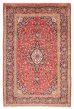 Bordered  Traditional Red Area rug 6x9 Persian Hand-knotted 373666