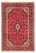 Bordered  Traditional Red Area rug Unique Persian Hand-knotted 373712