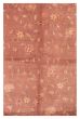 Floral  Transitional Brown Area rug 5x8 Nepal Hand-knotted 374649