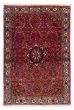 Bordered  Traditional Red Area rug 3x5 Persian Hand-knotted 383219