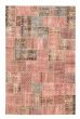 Overdyed  Transitional Pink Area rug 6x9 Turkish Hand-knotted 385742