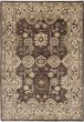 Traditional Brown Area rug 5x8 Indian Hand-knotted 228153