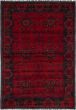 Traditional  Tribal Red Area rug 3x5 Afghan Hand-knotted 235665