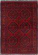 Traditional  Tribal Red Area rug 3x5 Afghan Hand-knotted 236371