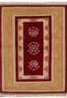 Traditional Red Area rug 5x8 Turkish Hand-knotted 245185