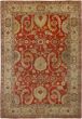 Bohemian  Traditional Brown Area rug 5x8 Indian Hand-knotted 272254