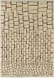 Casual  Transitional Ivory Area rug 3x5 Indian Hand-knotted 280081