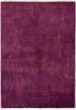 Casual  Transitional Red Area rug 5x8 Indian Hand-knotted 280488