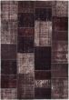 Casual  Transitional Brown Area rug 6x9 Turkish Hand-knotted 296731