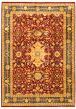 Bordered  Traditional Red Area rug 5x8 Pakistani Hand-knotted 330506