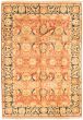Bordered  Traditional Red Area rug 5x8 Pakistani Hand-knotted 336648