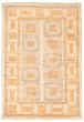 Bordered  Traditional Brown Area rug 3x5 Pakistani Hand-knotted 338755
