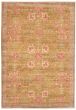 Floral  Transitional Green Area rug 3x5 Pakistani Hand-knotted 338998