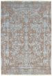 Casual  Transitional Ivory Area rug 6x9 Indian Hand-knotted 340115