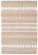 Braided  Tribal Grey Area rug 5x8 Indian Braid weave 341182