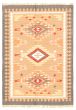Flat-weaves & Kilims  Traditional Brown Area rug 3x5 Turkish Flat-weave 344476