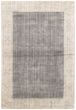 Gabbeh  Tribal Grey Area rug 5x8 Indian Hand Loomed 355148