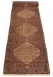 Persian Bijar 2'11" x 13'0" Hand-knotted Wool Rug 