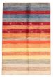 Gabbeh  Tribal Multi Area rug 5x8 Indian Hand-knotted 362555