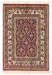 Bordered  Traditional Red Area rug 2x3 Persian Hand-knotted 373549