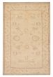 Bordered  Traditional/Oriental Ivory Area rug 3x5 Pakistani Hand-knotted 375066