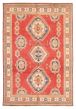 Bordered  Geometric Red Area rug 9x12 Afghan Hand-knotted 378658