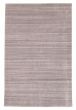 Solid  Transitional Grey Area rug 5x8 Indian Hand Loomed 383004