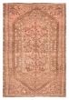 Vintage/Distressed Brown Area rug 3x5 Turkish Hand-knotted 388518