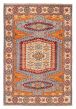 Traditional  Transitional Grey Area rug 3x5 Afghan Hand-knotted 390348