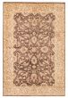 Traditional  Transitional Brown Area rug 5x8 Pakistani Hand-knotted 391670