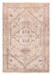 Vintage Ivory Area rug 3x5 Turkish Hand-knotted 392090