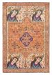 Novelty  Vintage/Distressed Orange Area rug 5x8 Turkish Hand-knotted 392293