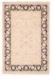 Traditional  Transitional Ivory Area rug 5x8 Pakistani Hand-knotted 392588