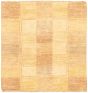 Bordered  Transitional Ivory Area rug Square Pakistani Hand-knotted 318590