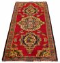 Persian Style 3'8" x 9'3" Hand-knotted Wool Rug 